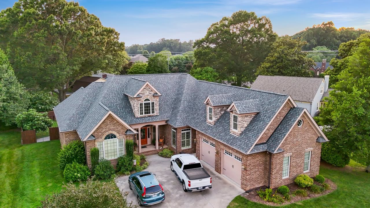 Completed roof replacement by All American Roofing & Restoration